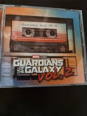 Marvel Guardians of the Galaxy Vol. 2 CD — Silver with Orange Accent